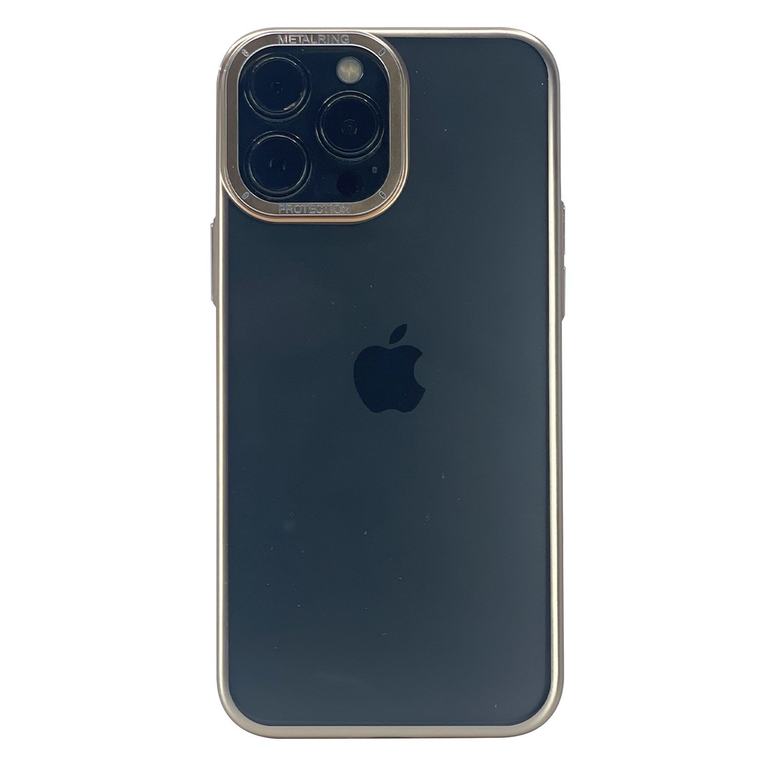 Nettech Apple iPhone 13 Pro Uyumlu Mika Renkli Metal Çerçeveli Seri Arka Koruma Kılıf NT-100972