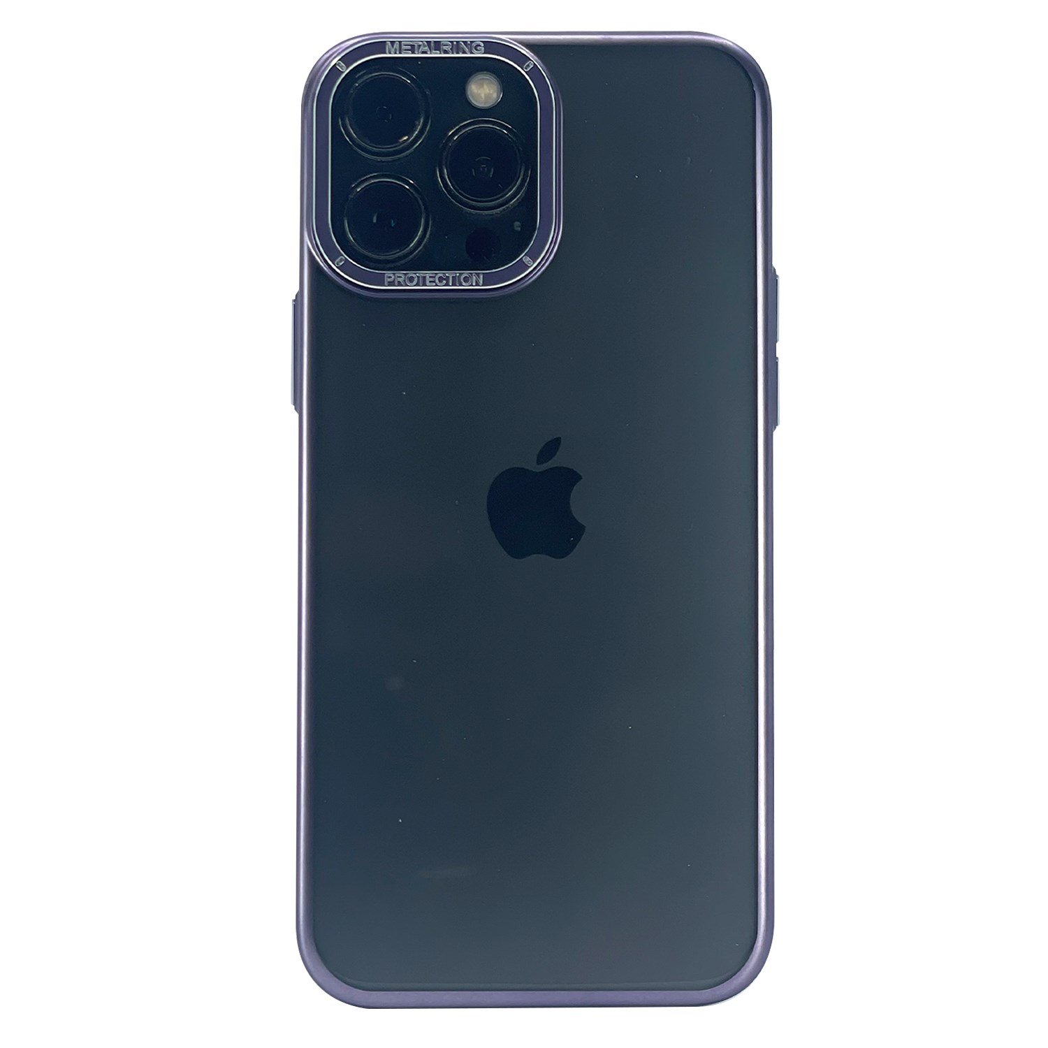 Nettech Apple iPhone 13 Pro Uyumlu Mika Renkli Metal Çerçeveli Seri Arka Koruma Kılıf NT-100972
