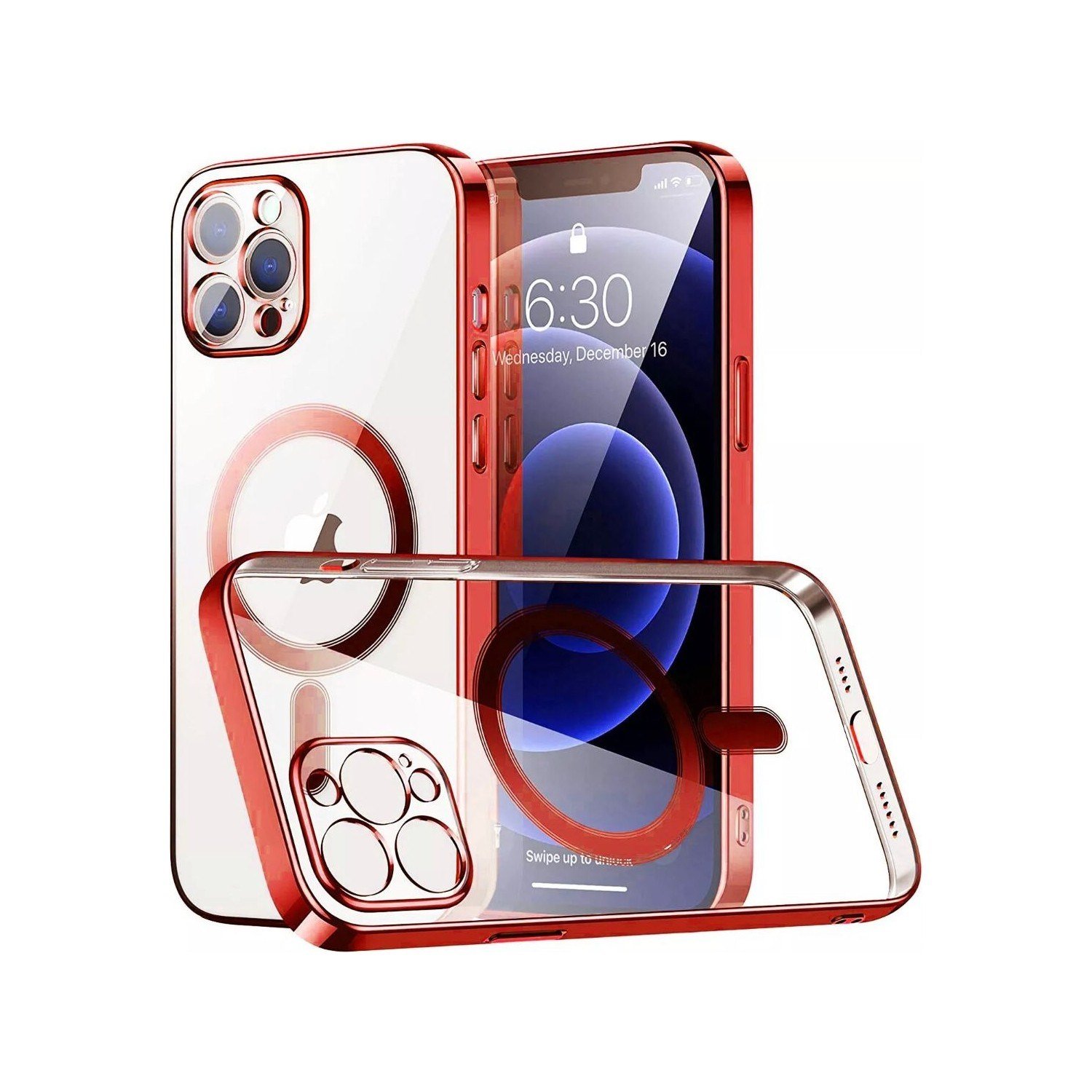 Nettech Apple iPhone 13 Pro Uyumlu Orjin Case MagSafe Manyetik Arka Koruma Kılıf NT-94737