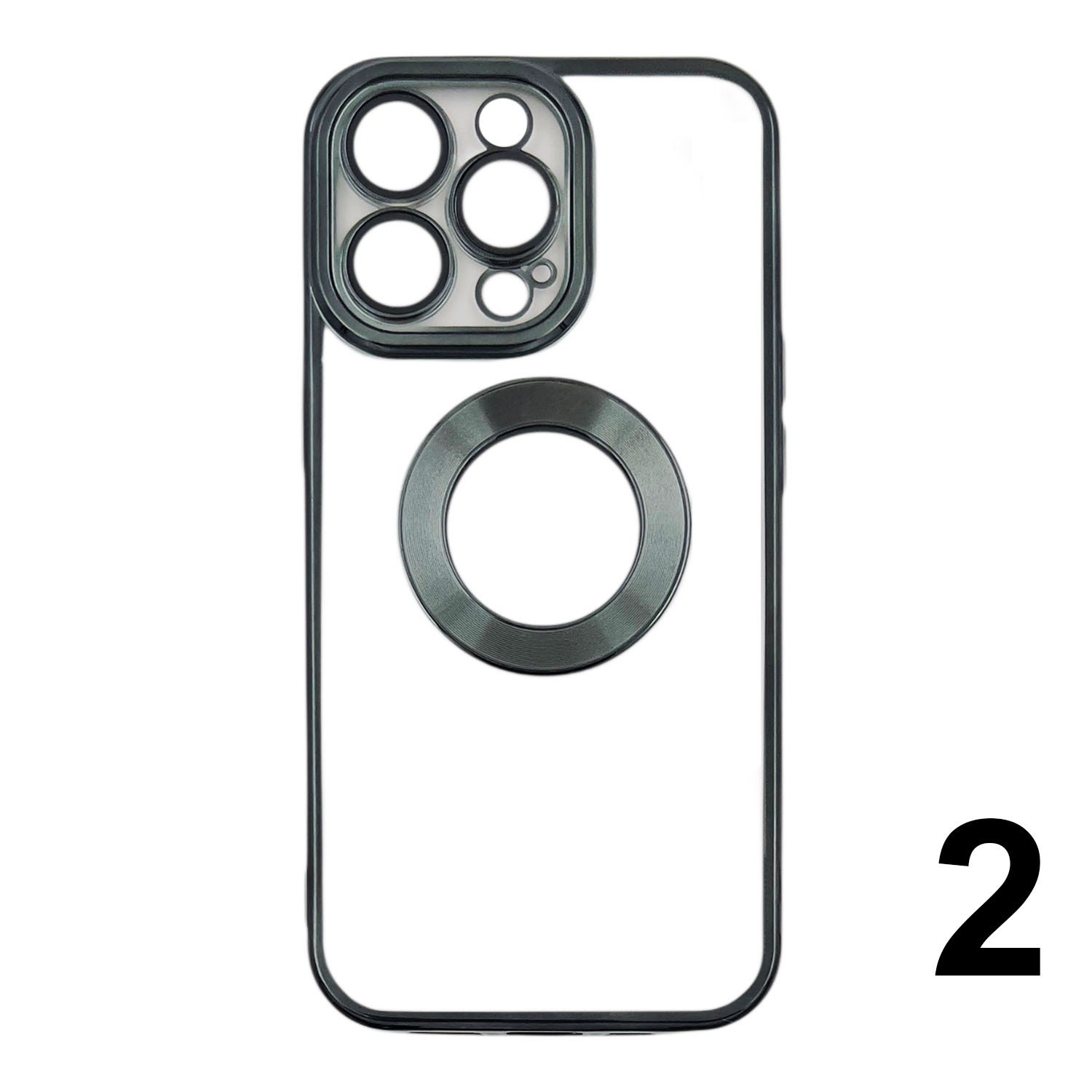Nettech Apple iPhone 13 Pro Uyumlu Round Silikon Seri Arka Koruma Kılıf NT-113531