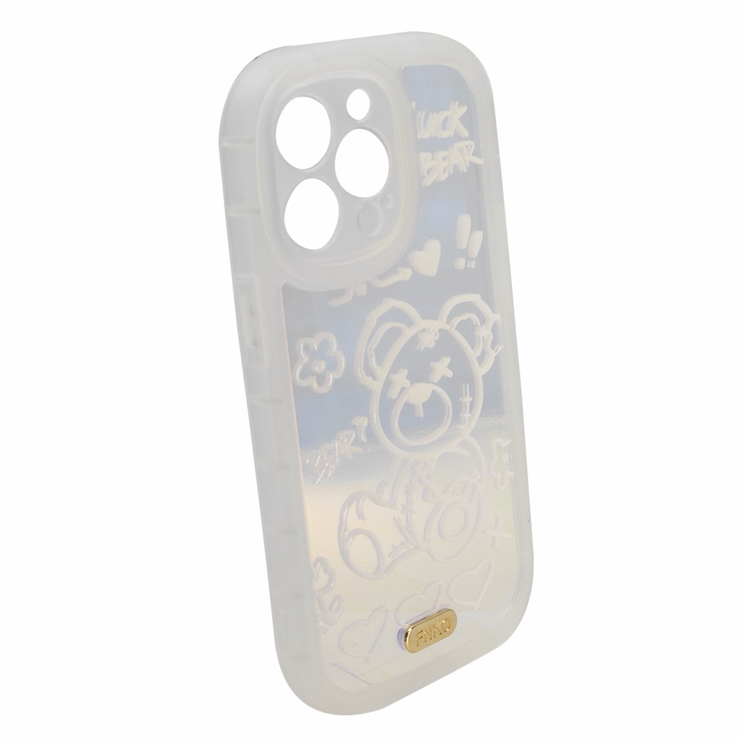 Nettech Apple iPhone 13 Pro Uyumlu Şeffaf Desenli Arka Koruma Kılıf NT-97026
