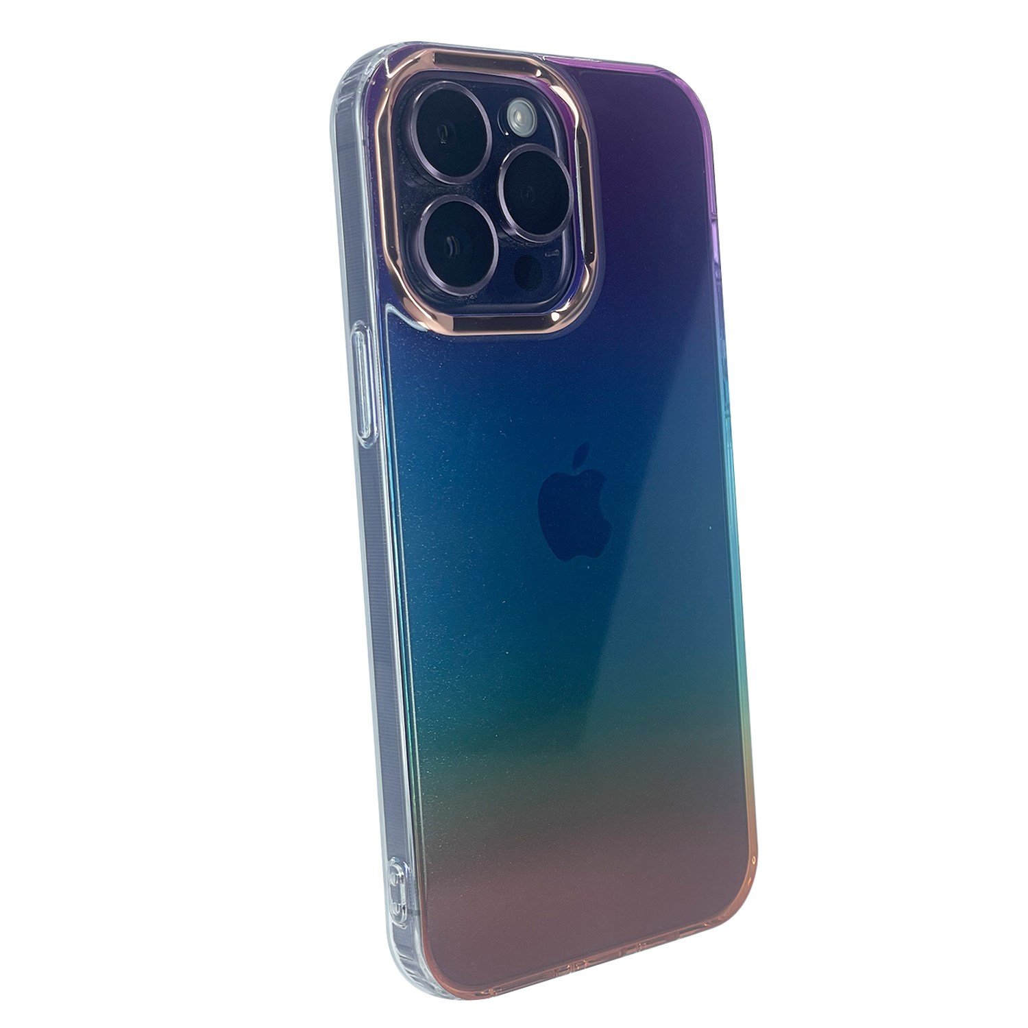 Nettech Apple iPhone 13 Pro Uyumlu Sert Gökkuşağı Seri Arka Koruma Kılıf NT-97932