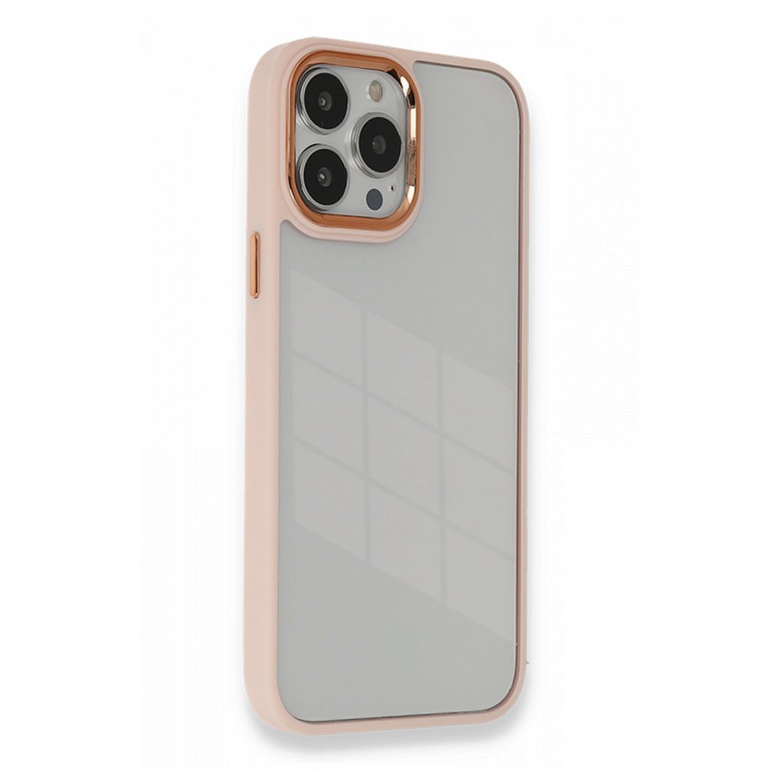Nettech Apple iPhone 13 Pro Uyumlu Soft Akrilik Seri Arka Koruma Kılıf NT-92390