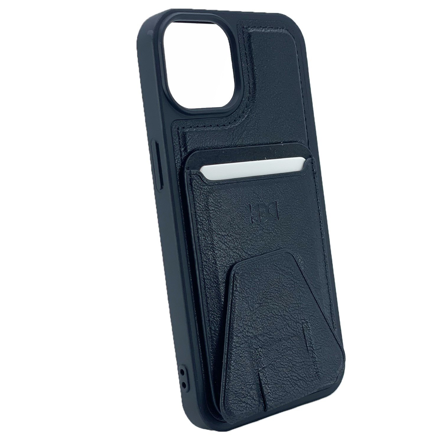 Nettech Apple iPhone 13 Pro Uyumlu Suni Deri Kartlık Arka Koruma Kılıf NT-101523