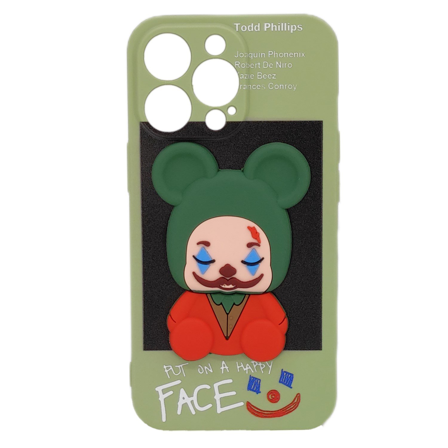 Nettech Apple iPhone 13 Pro Uyumlu Three D Case Seri Arka Koruma Kılıf NT-95091