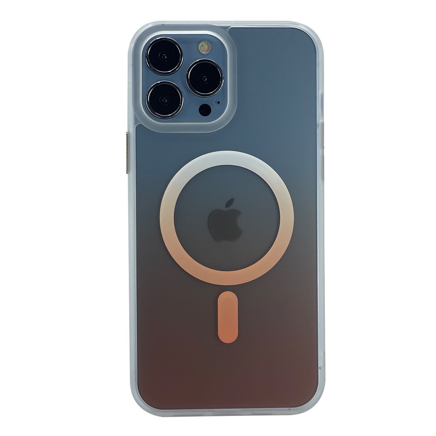 Nettech Apple iPhone 13 Pro Uyumlu Transparan Magsafe Seri Arka Koruma Kılıf NT-97970