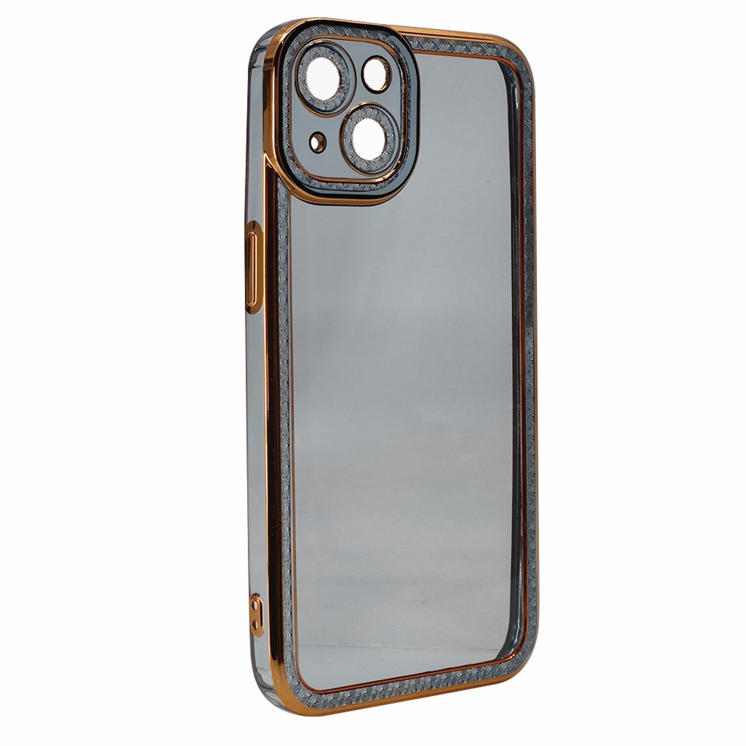 Nettech Apple iPhone 13 Uyumlu Lüx Kristal Seri Arka Koruma Kılıf NT-97090