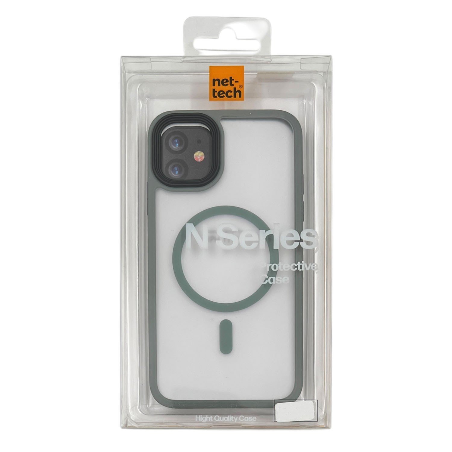 Nettech Apple iPhone 13 Uyumlu Mat Renkli MagSafe Arka Koruma Kılıf NT-96330
