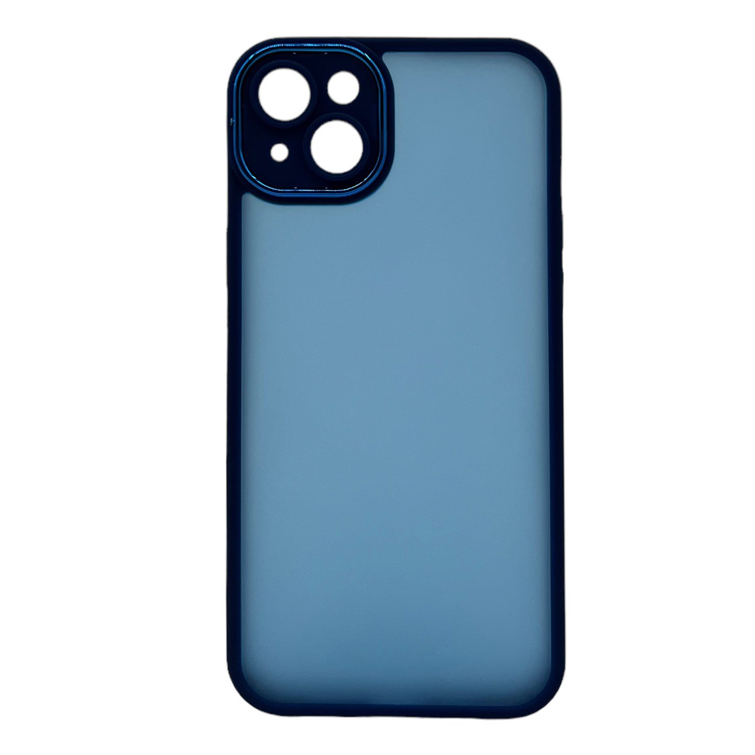 Nettech Apple iPhone 14 Plus Uyumlu Kamera Metal Çerçeve Seri Arka Koruma Kılıf NT-105680
