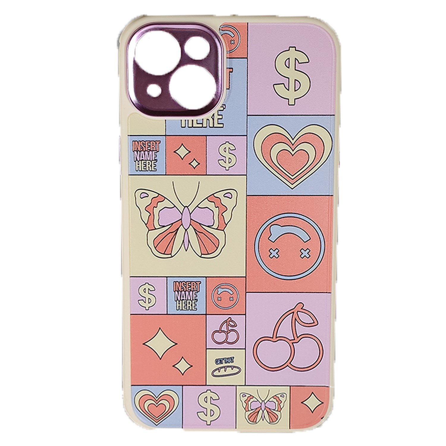 Nettech Apple iPhone 14 Plus Uyumlu Lopard Desen Seri Arka Koruma Kılıf NT-97187