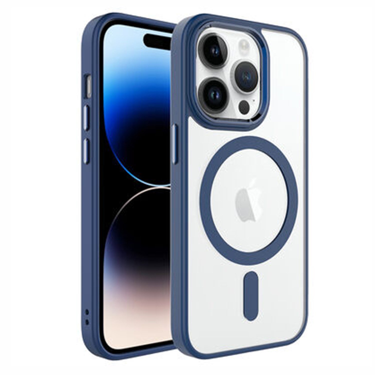 Nettech Apple iPhone 14 Pro Max Uyumlu Soft Akrilik Magsafe Seri Arka Koruma Kılıf NT-98133
