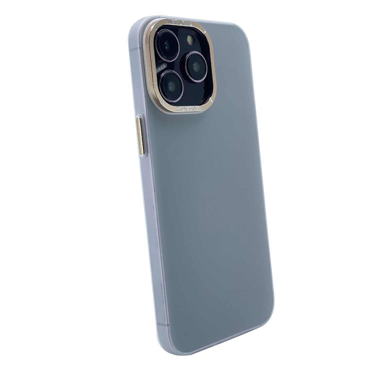 Nettech Apple iPhone 14 Pro Max Uyumlu Metal Çerçeveli Stil Seri Arka Koruma Kılıf NT-101663