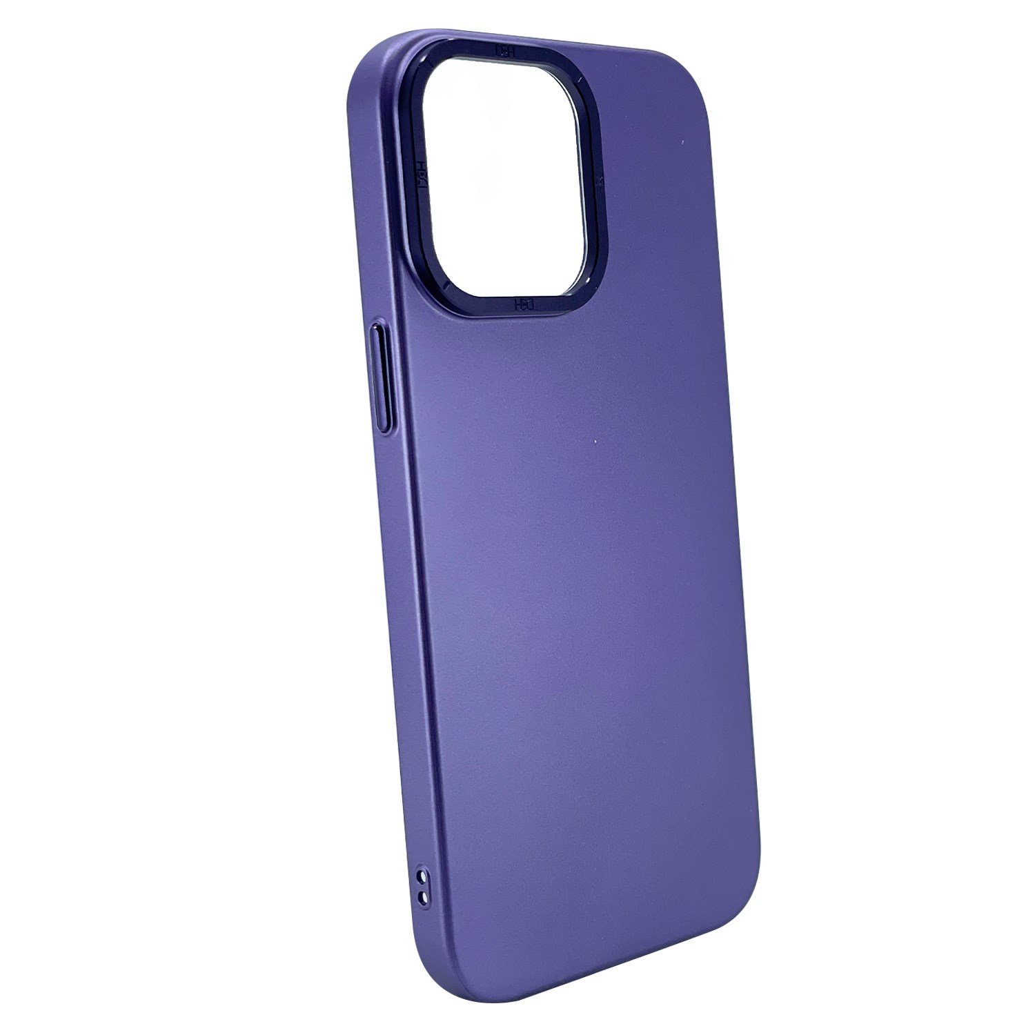 Nettech Apple iPhone 14 Pro Max Uyumlu Spray Metal Çerçeveli Deri Serisi Arka Koruma Kılıf NT-101600