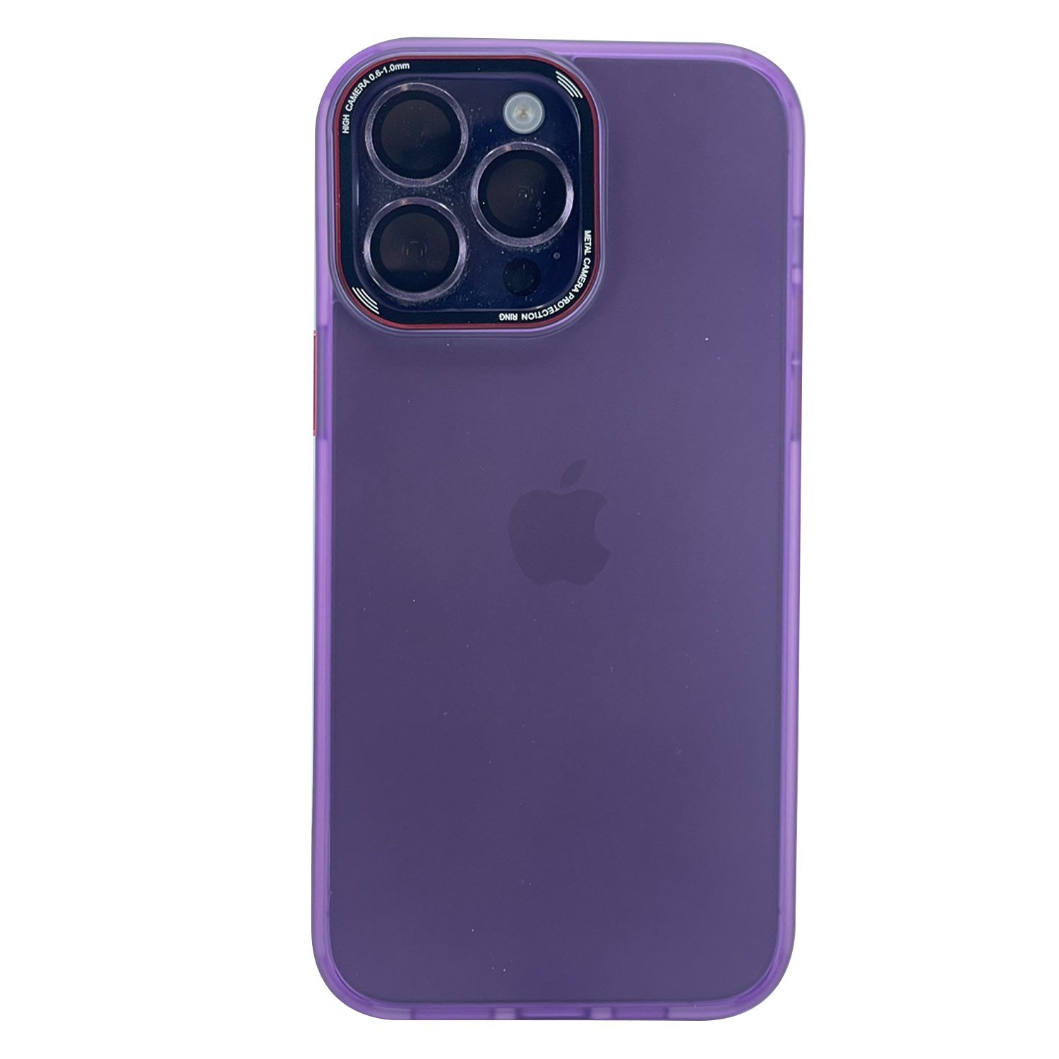 Nettech Apple iPhone 14 Pro Max Uyumlu Mika Renkli Çerçeveli Tuş Seri Arka Koruma Kılıf NT-99004