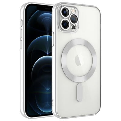 Nettech Apple iPhone 14 Pro Max Uyumlu Renkli Corner Magsafe Seri Arka Koruma Kılıf NT-99150
