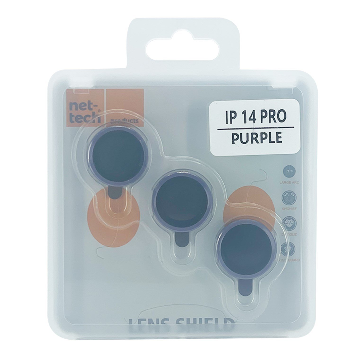 Nettech Apple iPhone 14 Pro Max Uyumlu Damla Model 3in Kamera Cam Koruyucu NT-97433
