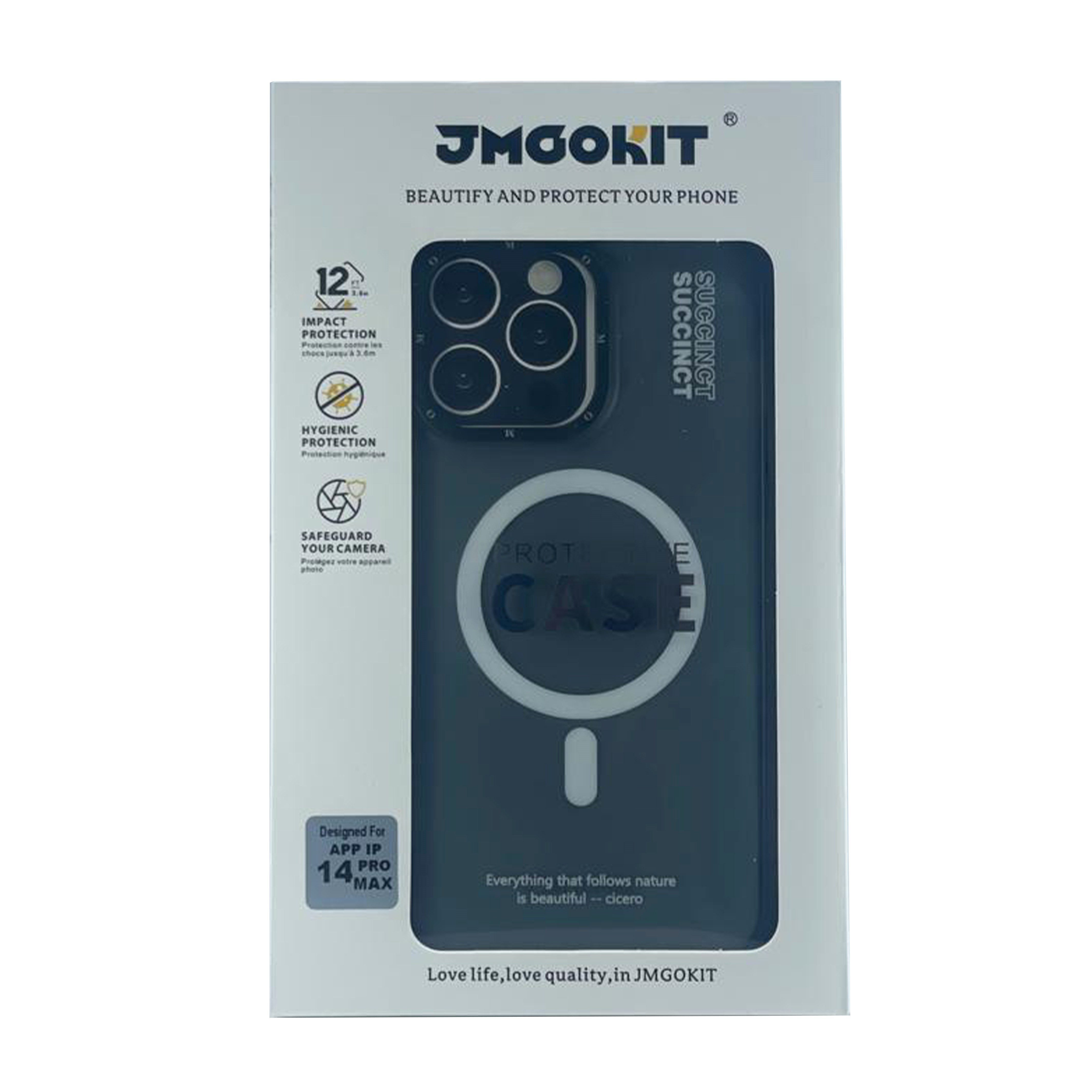 Nettech Apple iPhone 14 Pro Max Uyumlu NT-N002 Magsafe Arka Koruma Kılıf NT-103270