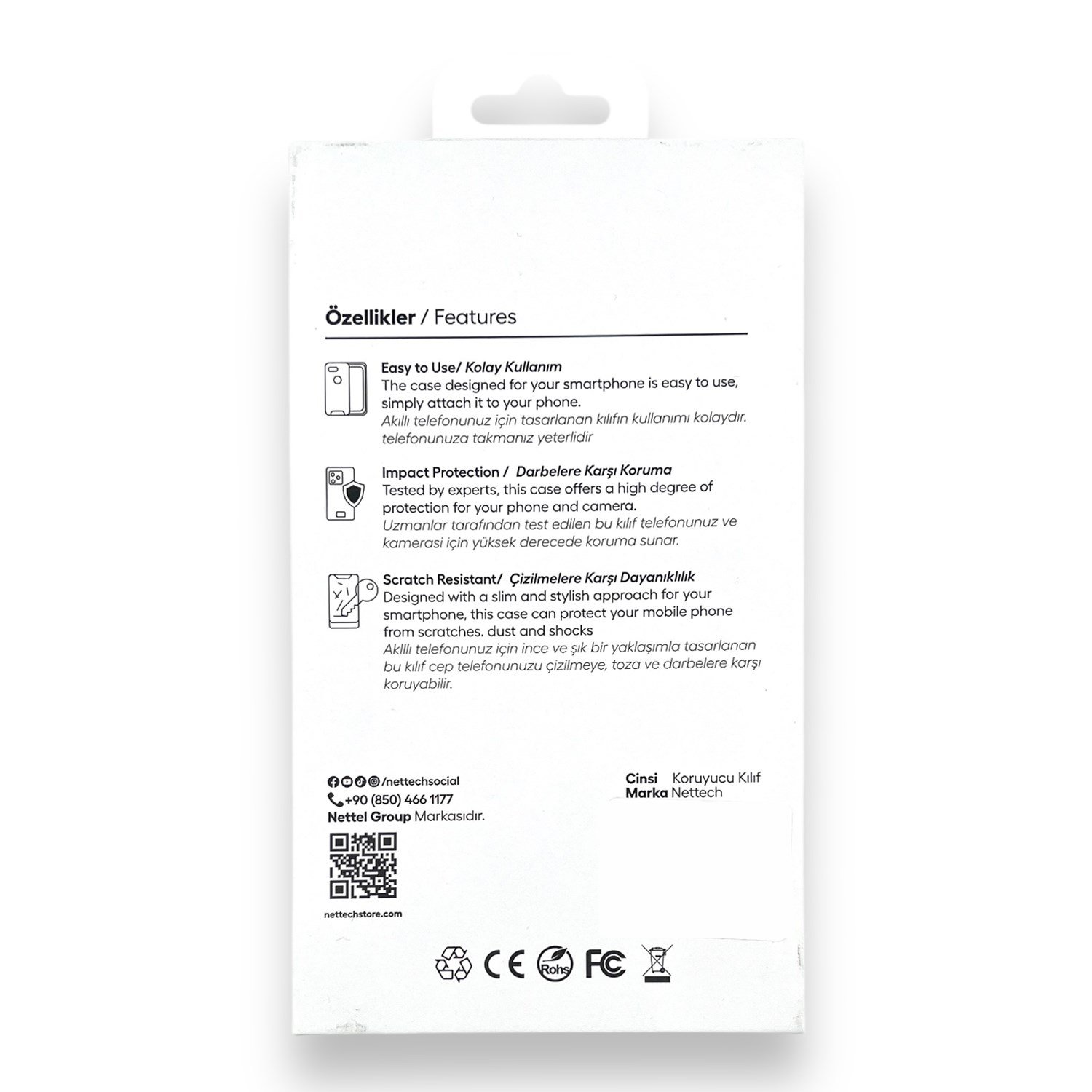 Nettech Apple iPhone 14 Pro Max Uyumlu Neo Hybrid Magsafe Arka Koruma Kılıf NT-106754