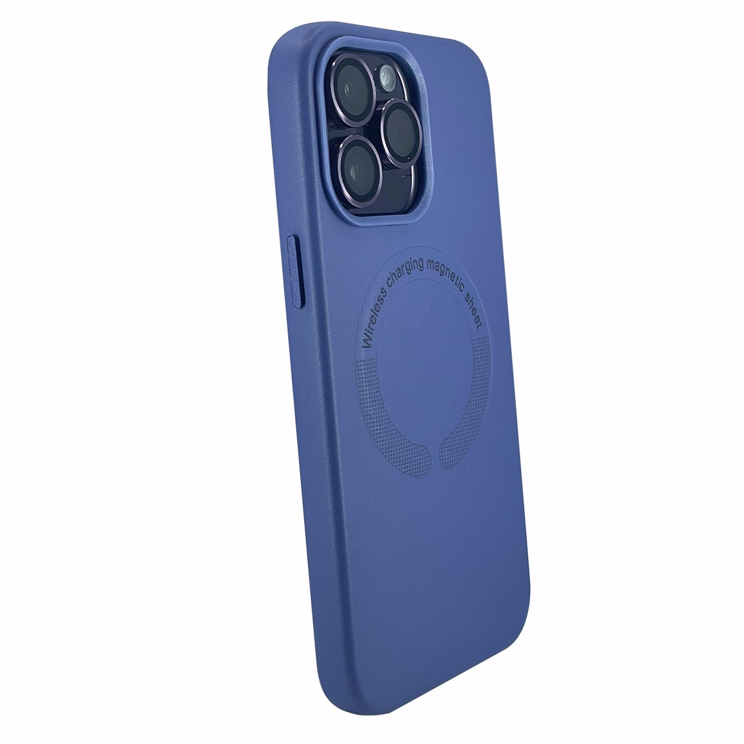 Nettech Apple iPhone 14 Pro Max Uyumlu Deri Magsafe Seri Arka Koruma Kılıf NT-98267