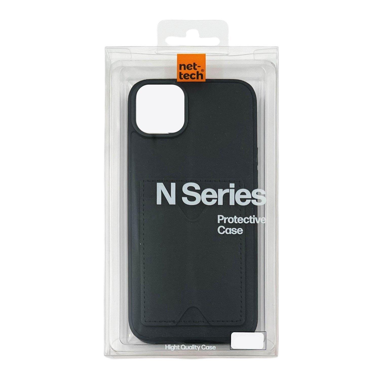 Nettech Apple iPhone 14 Pro Max Uyumlu NT-N028 Deri Kartlık Arka Koruma Kılıf NT-107125