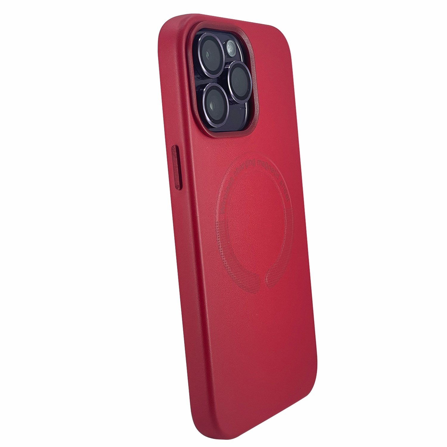 Nettech Apple iPhone 14 Pro Max Uyumlu Deri Magsafe Seri Arka Koruma Kılıf NT-98267