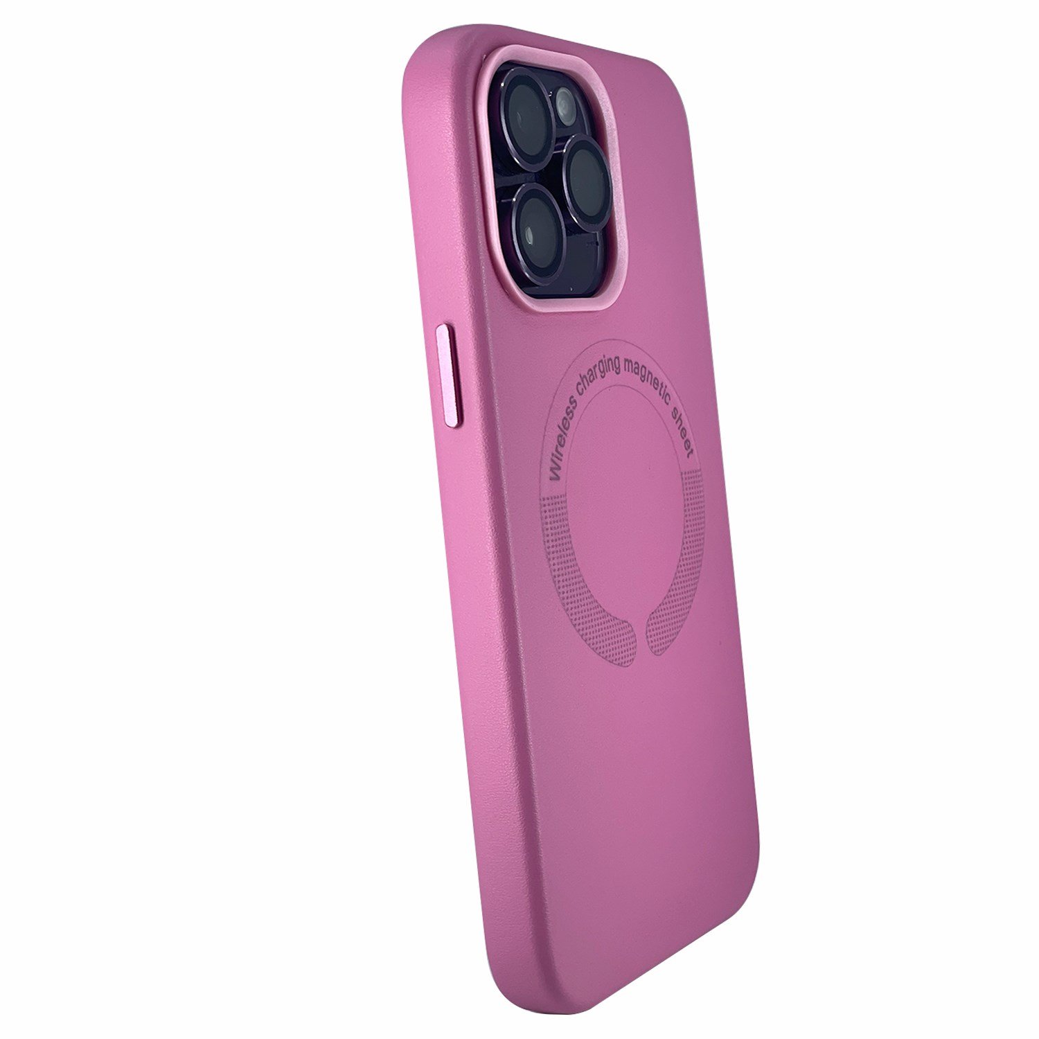 Nettech Apple iPhone 14 Pro Max Uyumlu Deri Magsafe Seri Arka Koruma Kılıf NT-98267