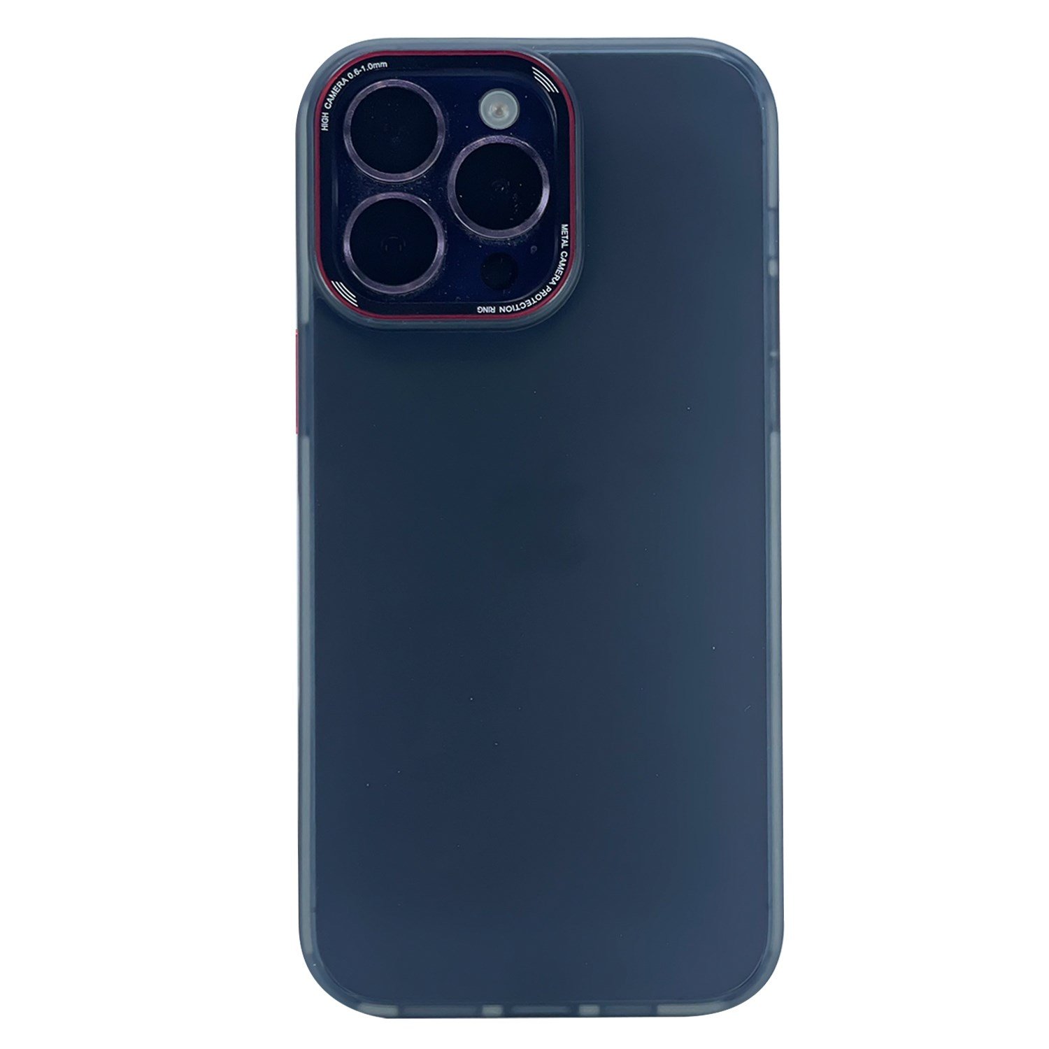 Nettech Apple iPhone 14 Pro Max Uyumlu Mika Renkli Çerçeveli Tuş Seri Arka Koruma Kılıf NT-99004