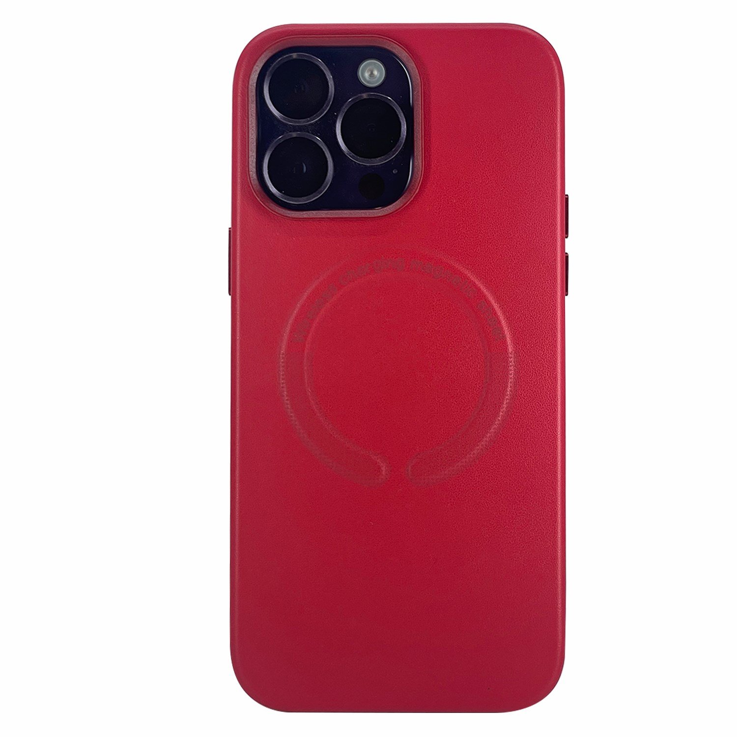 Nettech Apple iPhone 14 Pro Max Uyumlu Deri Magsafe Seri Arka Koruma Kılıf NT-98267