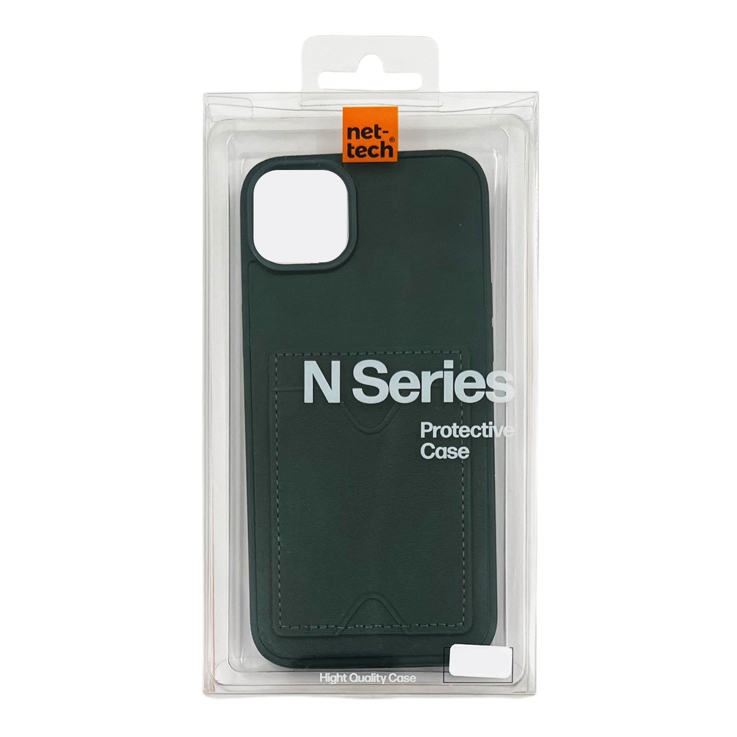 Nettech Apple iPhone 14 Pro Max Uyumlu NT-N028 Deri Kartlık Arka Koruma Kılıf NT-107125