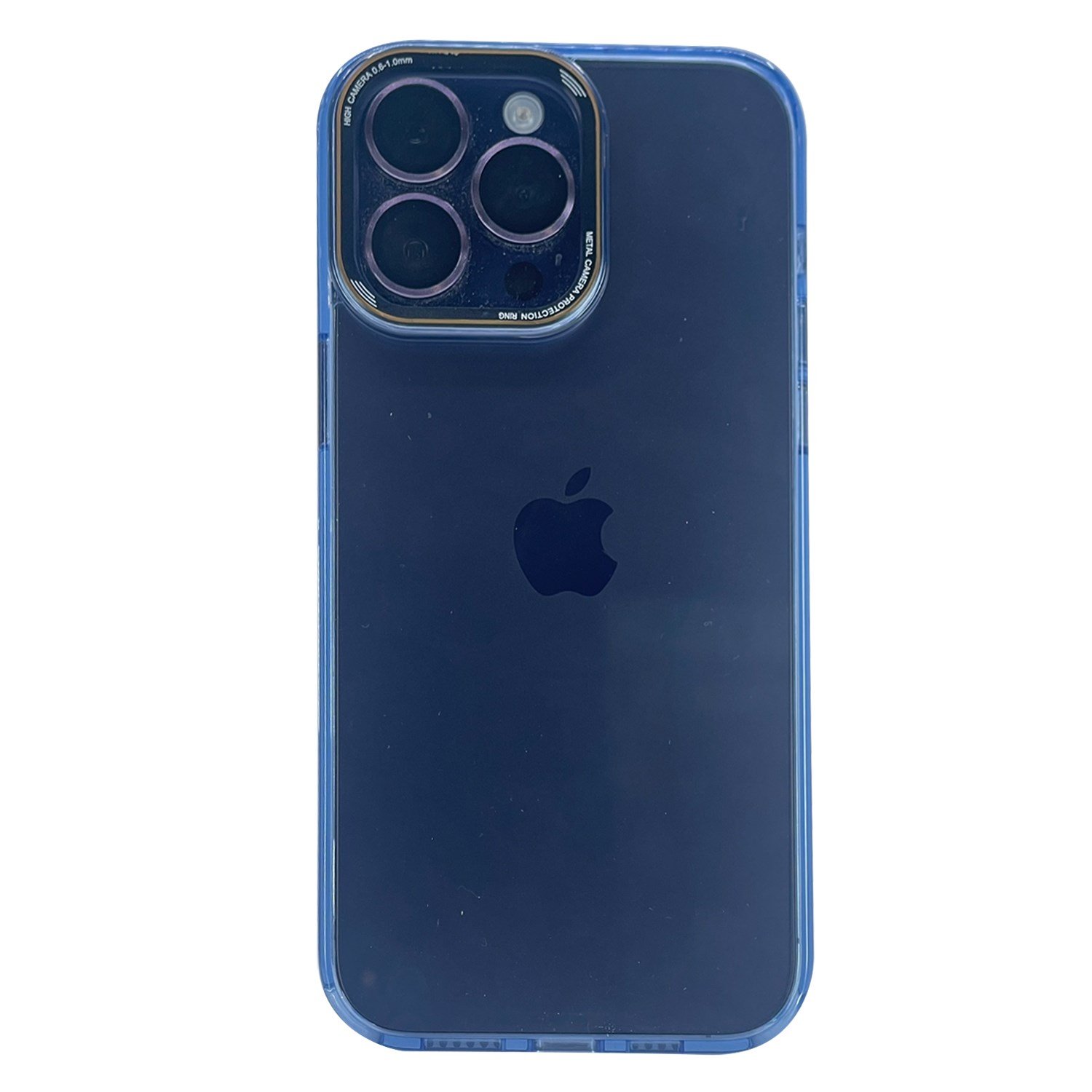 Nettech Apple iPhone 14 Pro Max Uyumlu Mika Renkli Kenar Seri Arka Koruma Kılıf NT-99022