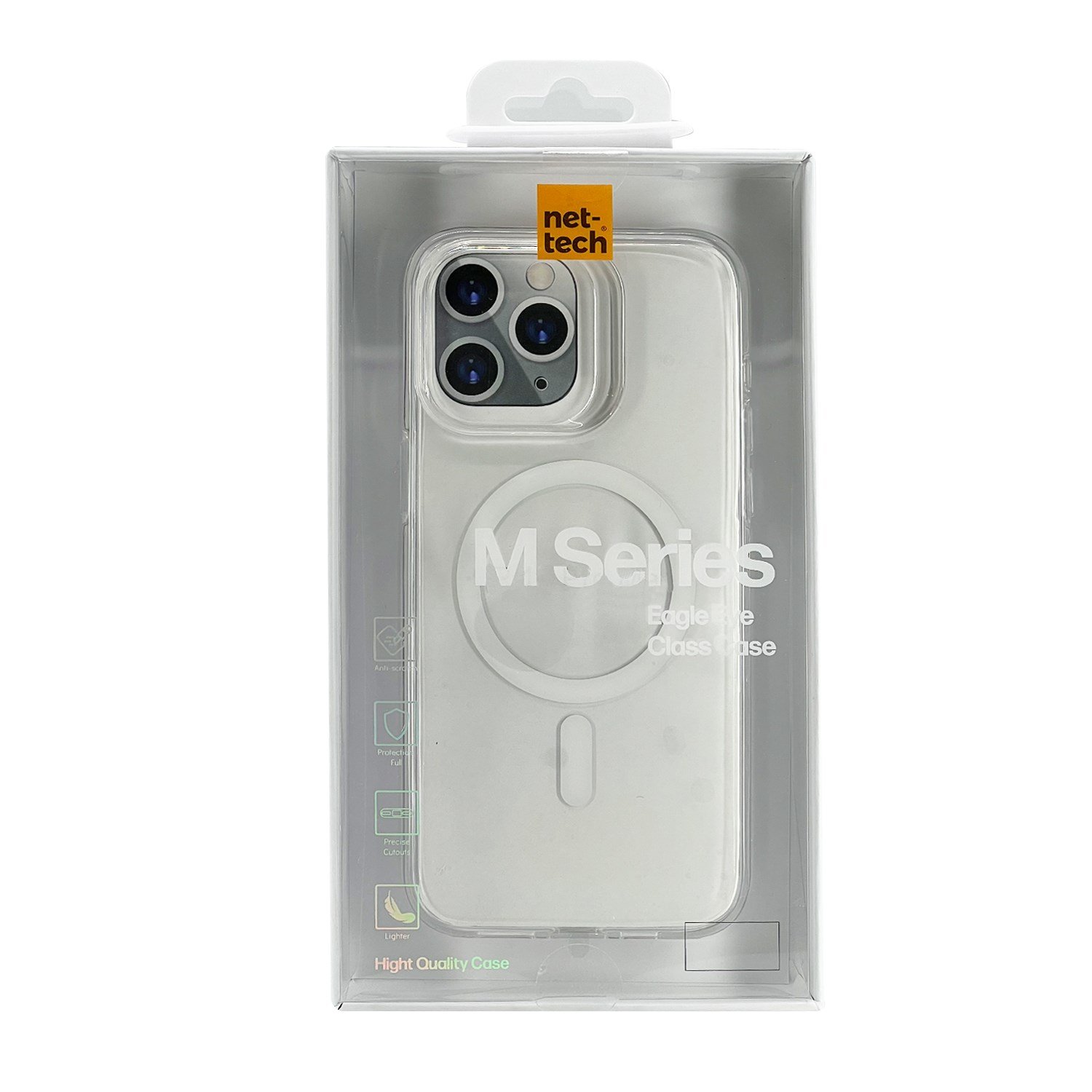Nettech Apple iPhone 14 Pro Max Uyumlu Neo Hybrid Magsafe Arka Koruma Kılıf NT-106754