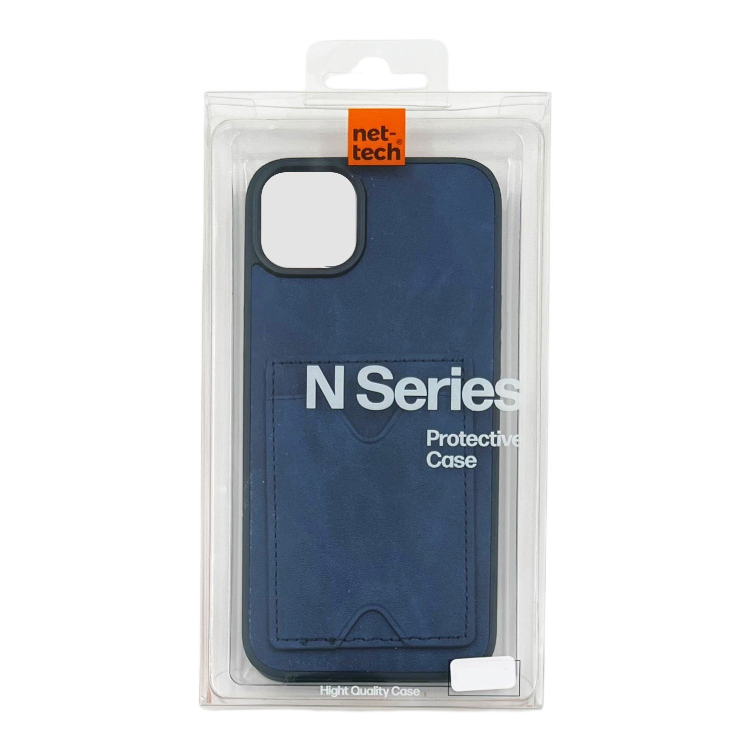 Nettech Apple iPhone 14 Pro Max Uyumlu NT-N028 Deri Kartlık Arka Koruma Kılıf NT-107125