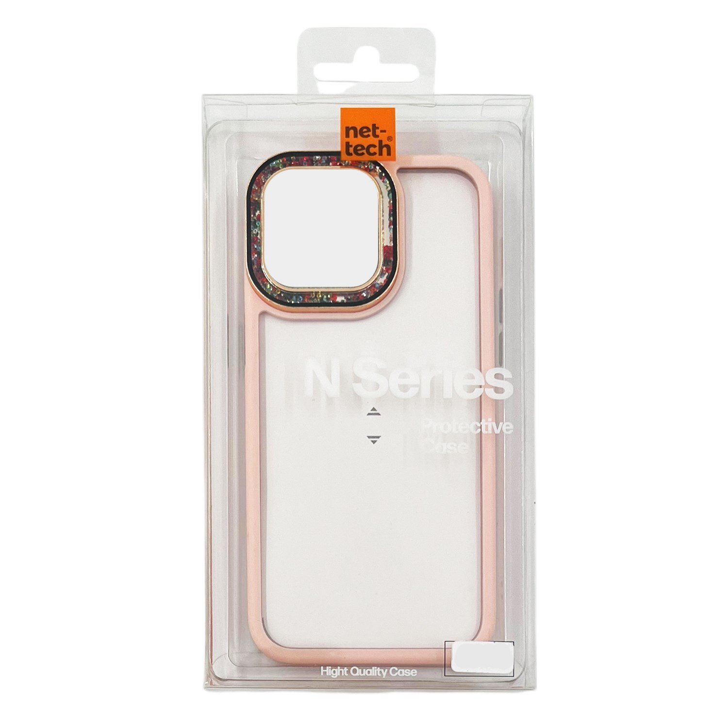 Nettech Apple iPhone 14 Pro Max Uyumlu NT-N027 Diamond Arka Koruma Kılıf NT-106918