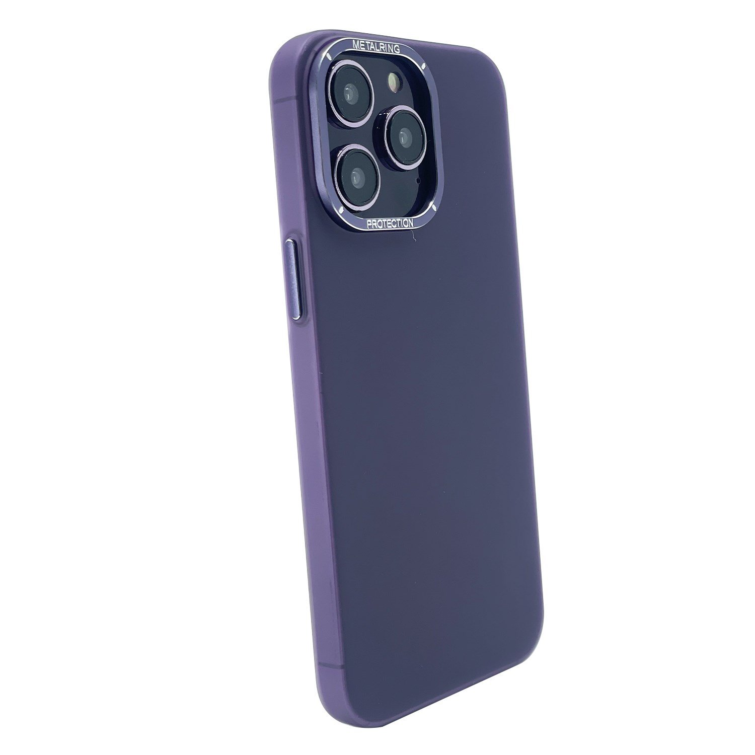 Nettech Apple iPhone 14 Pro Max Uyumlu Metal Çerçeveli Stil Seri Arka Koruma Kılıf NT-101663