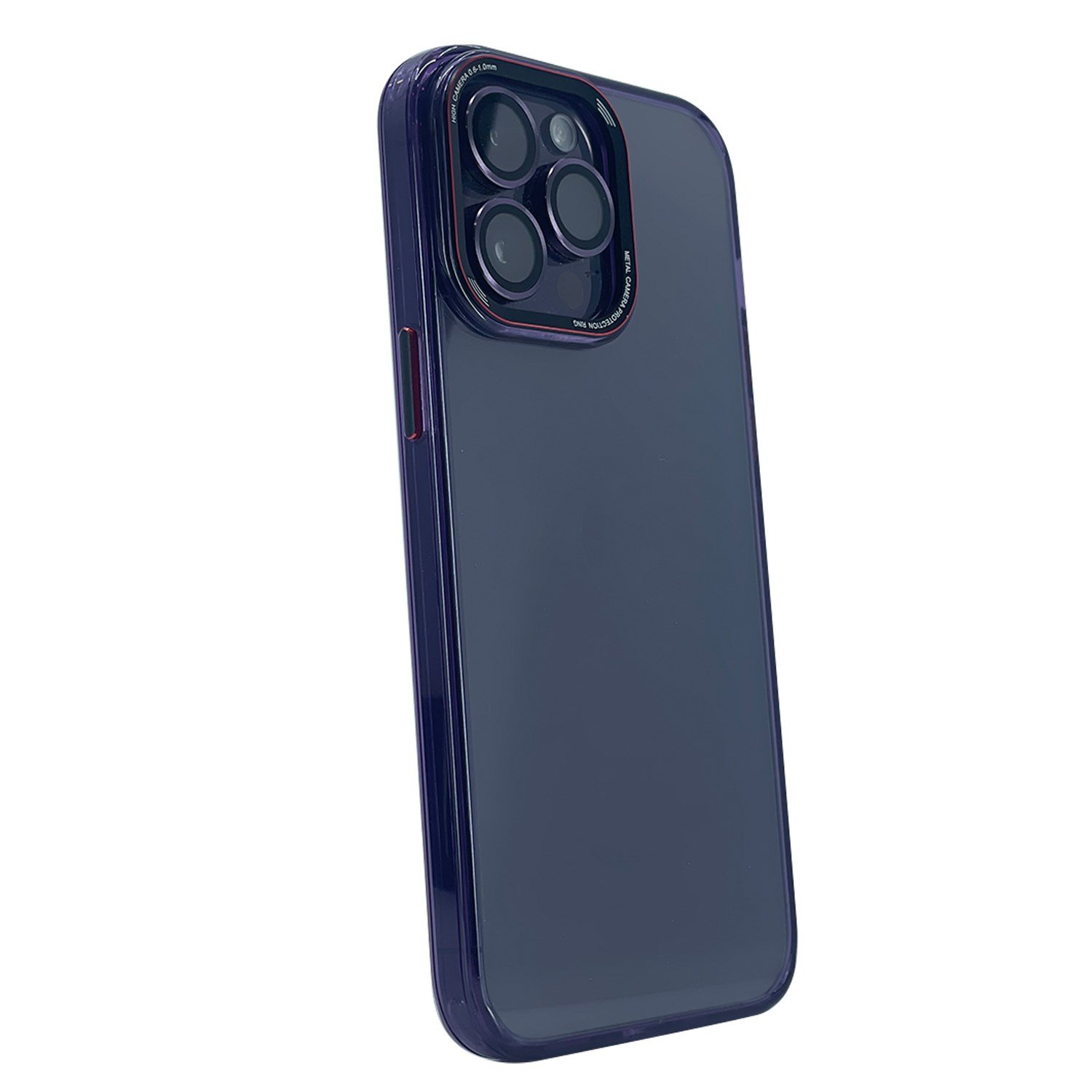 Nettech Apple iPhone 14 Pro Max Uyumlu Mika Renkli Kenar Seri Arka Koruma Kılıf NT-99022