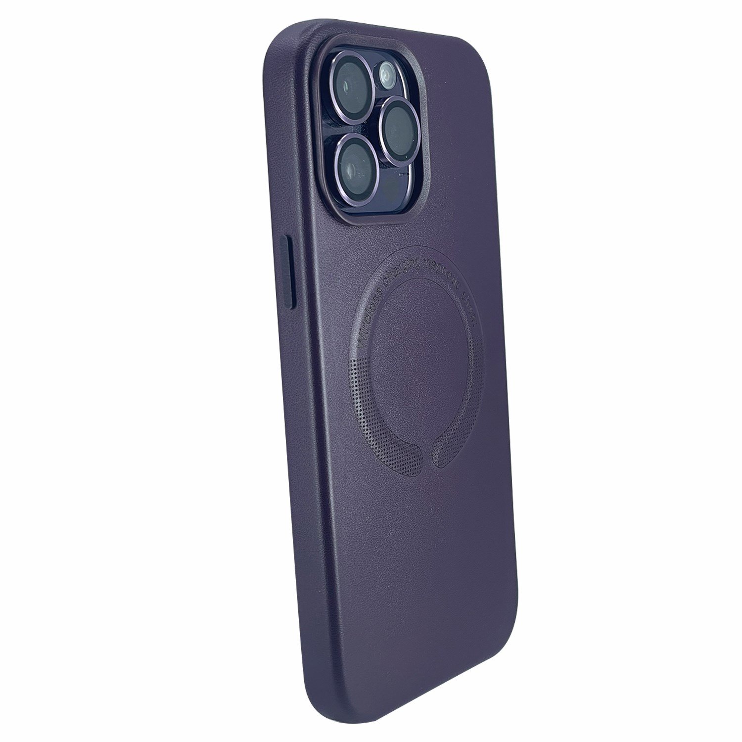 Nettech Apple iPhone 14 Pro Uyumlu Deri Magsafe Seri Arka Koruma Kılıf NT-98258