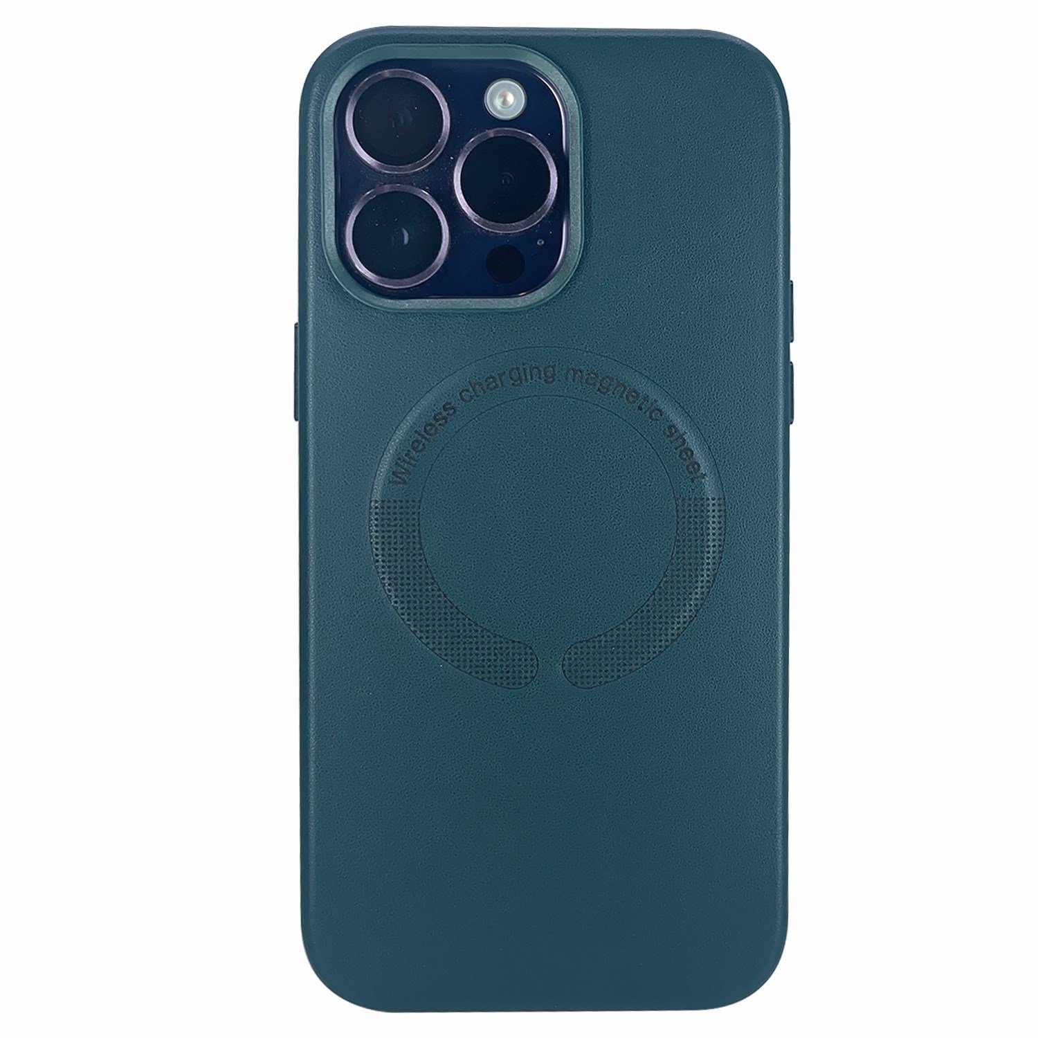 Nettech Apple iPhone 14 Pro Uyumlu Deri Magsafe Seri Arka Koruma Kılıf NT-98258