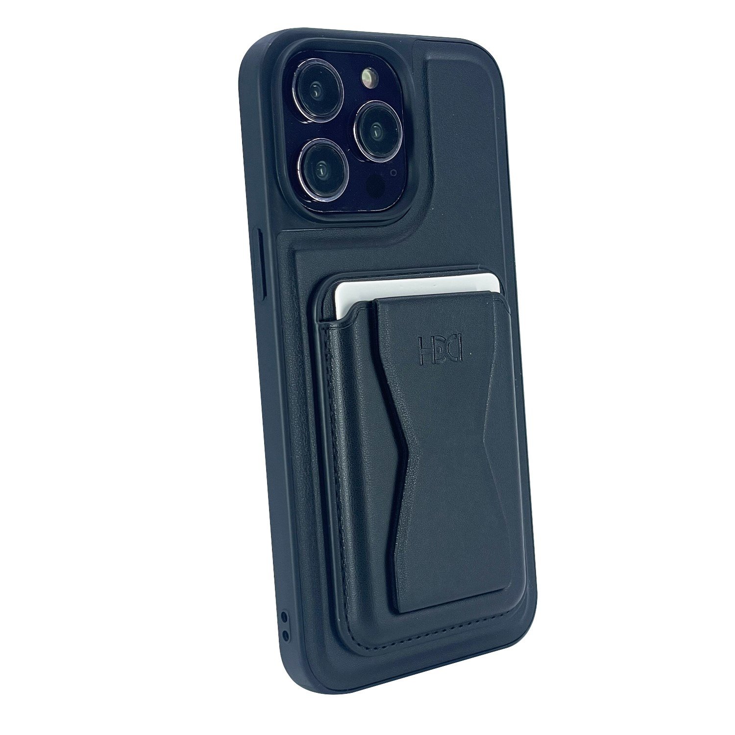 Nettech Apple iPhone 14 Pro Uyumlu Deri Purse Seri Arka Koruma Kılıf NT-101347