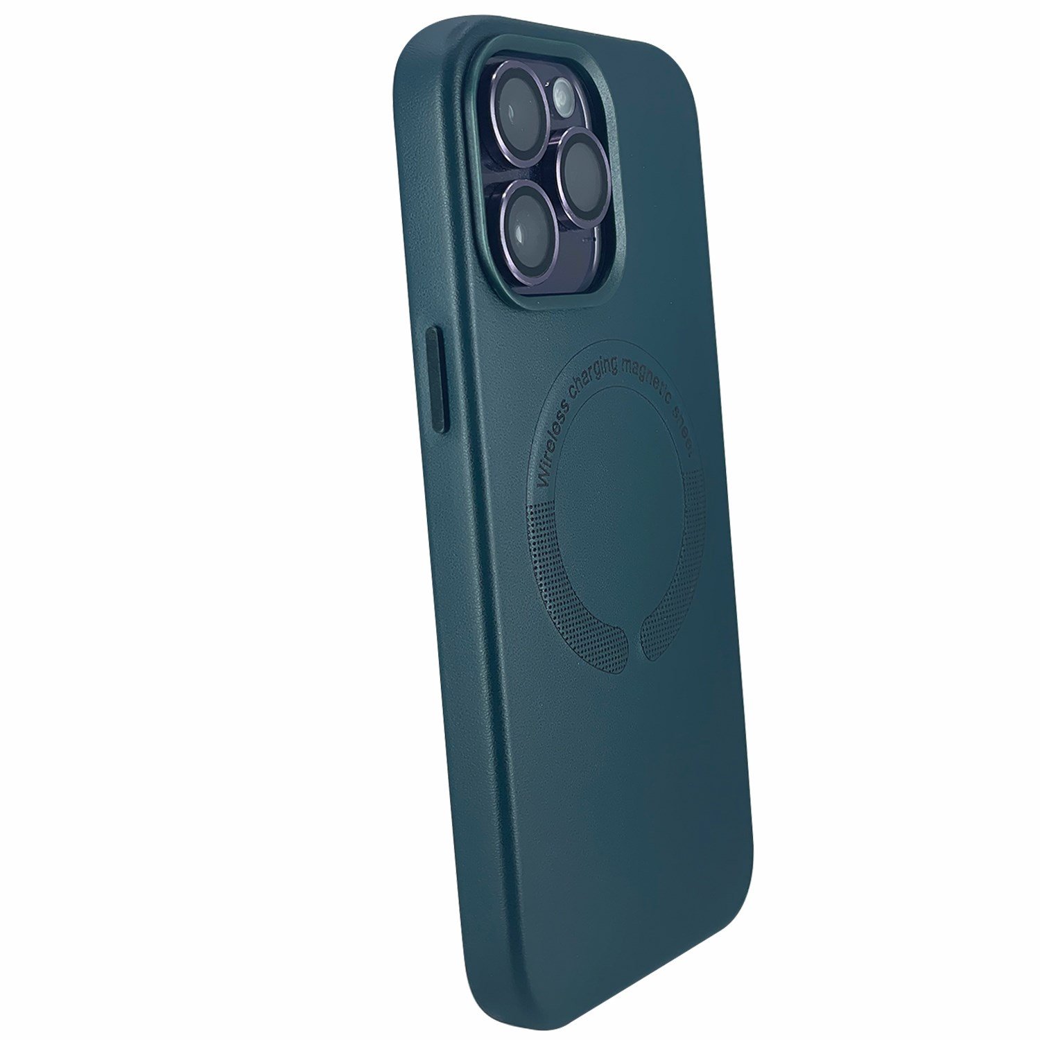 Nettech Apple iPhone 14 Pro Uyumlu Deri Magsafe Seri Arka Koruma Kılıf NT-98258