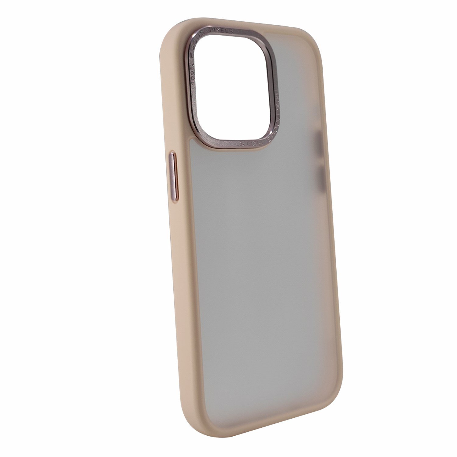 Nettech Apple iPhone 14 Pro Uyumlu Kamera Metal Çerçeve Seri Arka Koruma Kılıf NT-96760