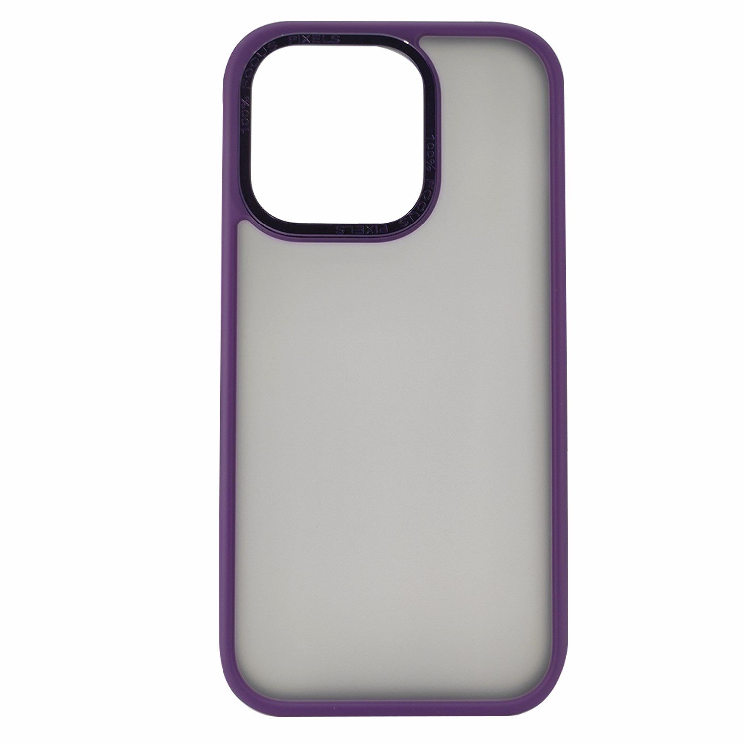 Nettech Apple iPhone 14 Pro Uyumlu Kamera Metal Çerçeve Seri Arka Koruma Kılıf NT-96760
