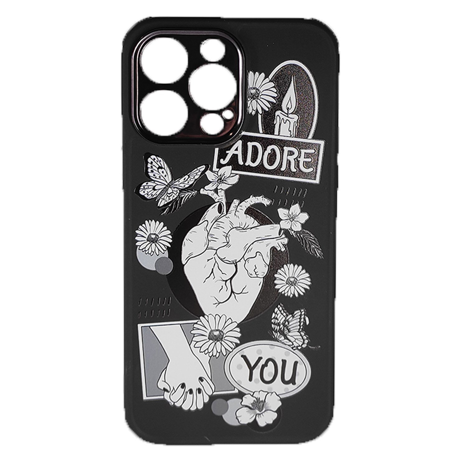 Nettech Apple iPhone 14 Pro Uyumlu Lopard Desen Seri Arka Koruma Kılıf NT-97186