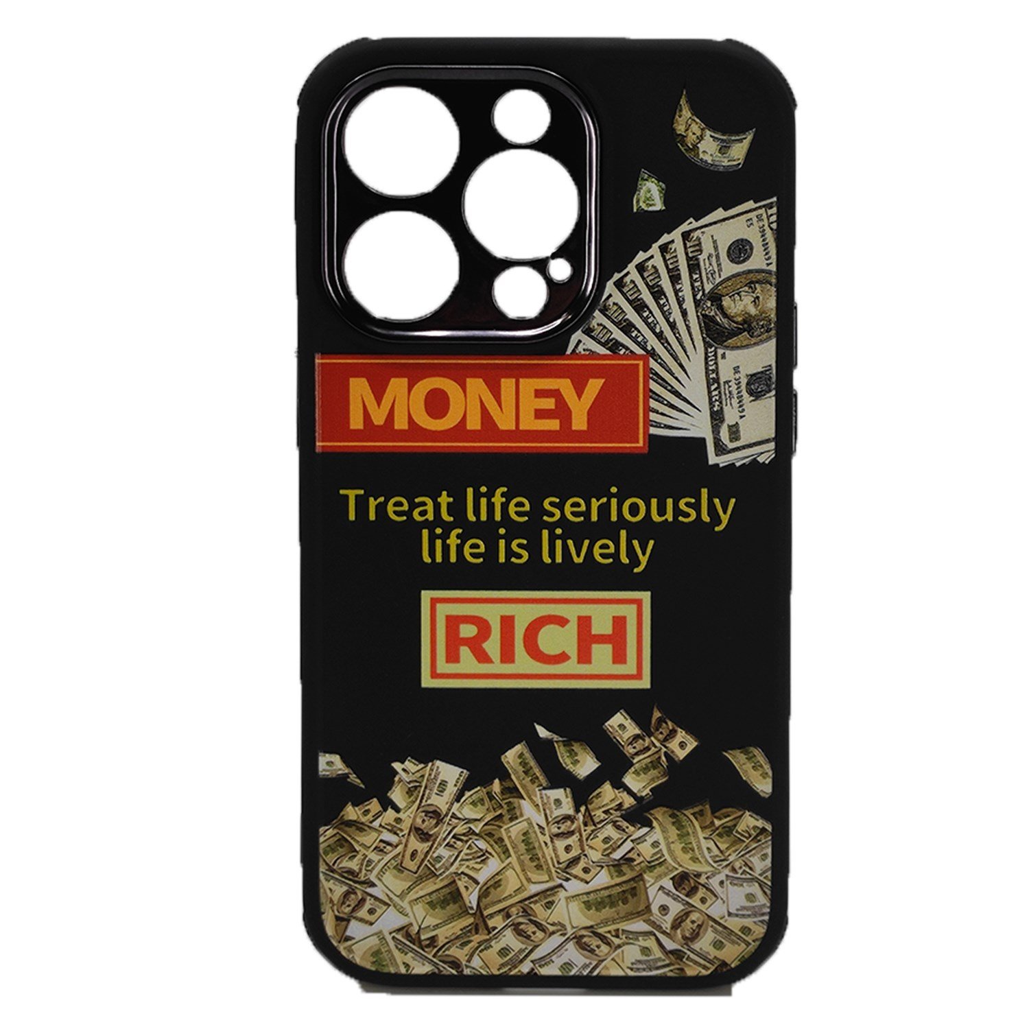 Nettech Apple iPhone 14 Pro Uyumlu Lopard Desen Seri Arka Koruma Kılıf NT-97186