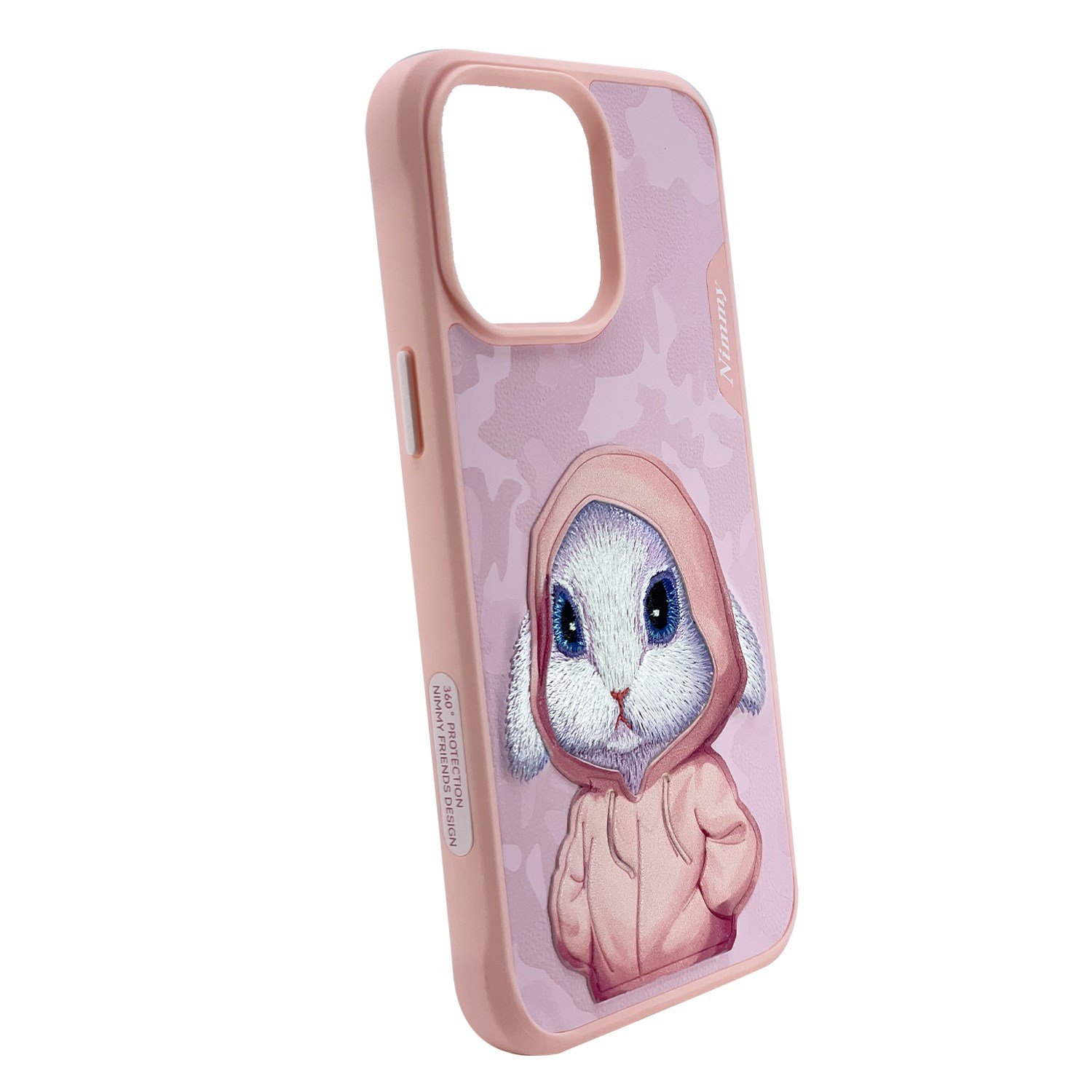 Nettech Apple iPhone 14 Pro Uyumlu Lüx Animal Seri Arka Koruma Kılıf NT-101120