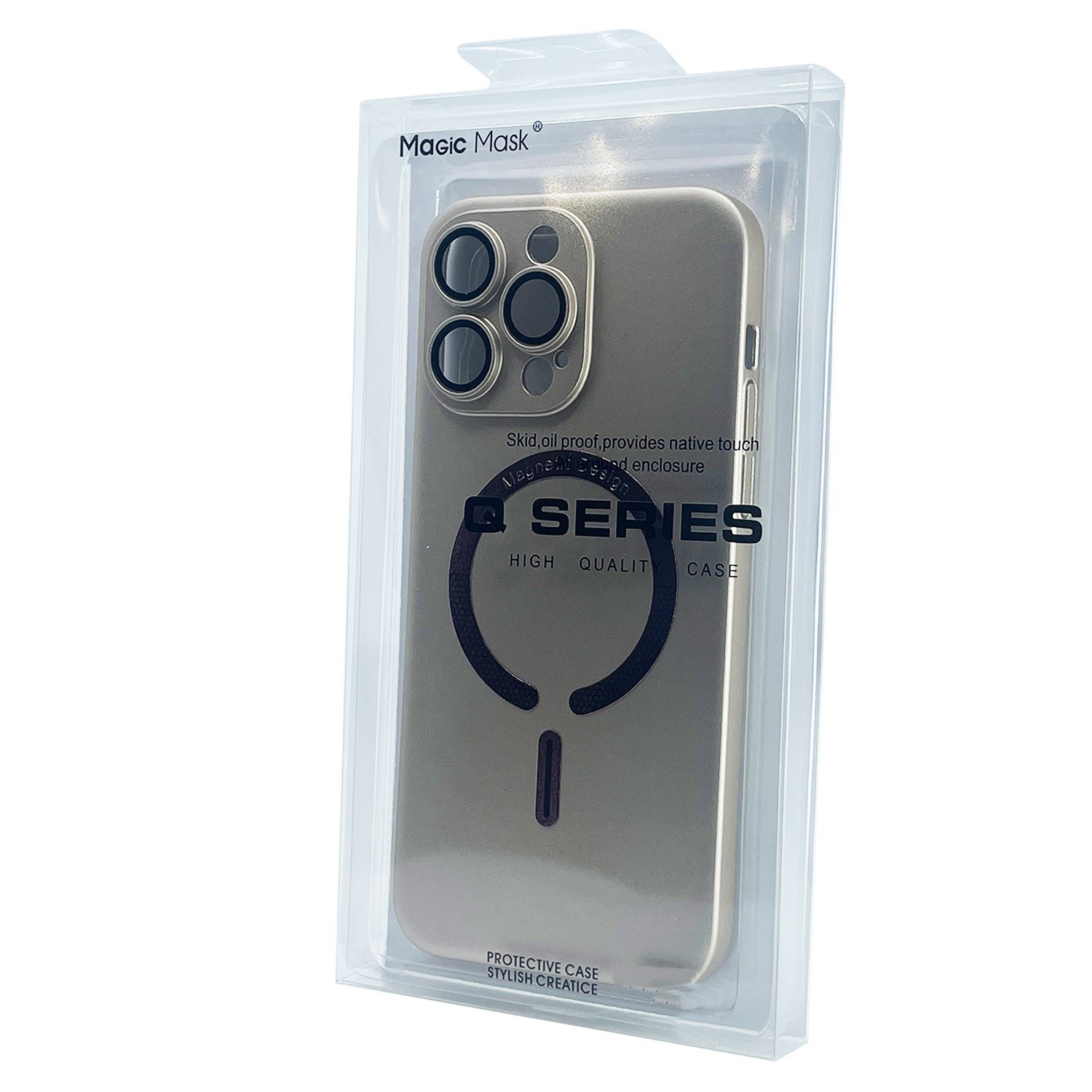 Nettech Apple iPhone 14 Pro Uyumlu Lüx MagSafe Arka Koruma Kılıf NT-96888