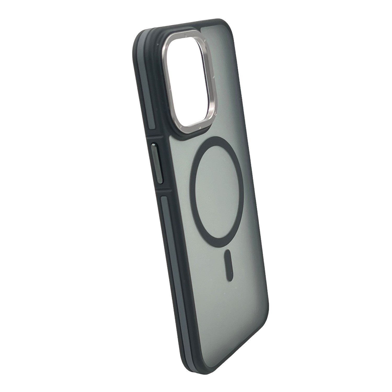 Nettech Apple iPhone 14 Pro Uyumlu Metal Çerçeveli Skın Frıendly Magsafe Seri Arka Koruma Kılıf NT-101973