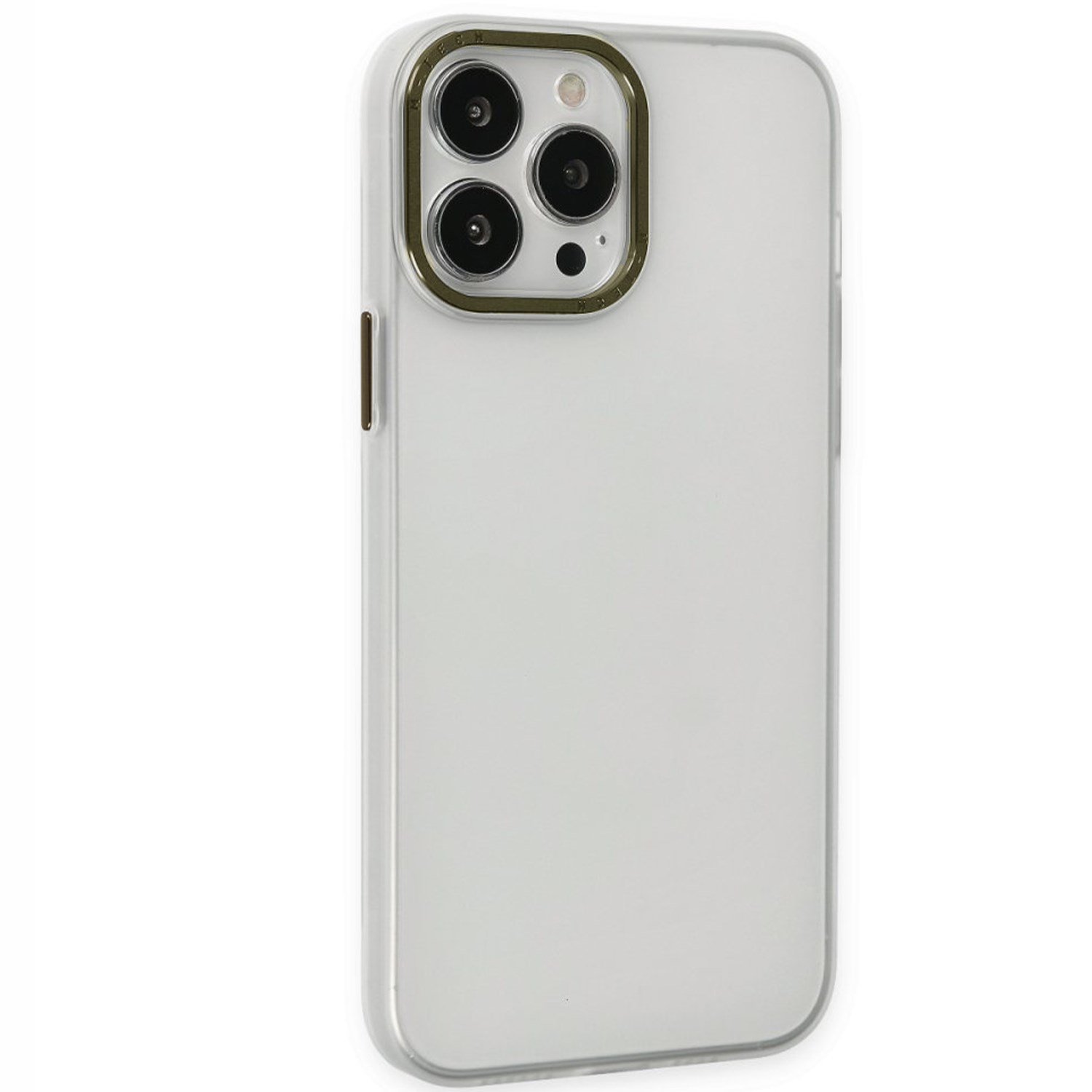 Nettech Apple iPhone 14 Pro Uyumlu Metal Kamera Çerçeveli Arka Koruma Kılıf NT-96932