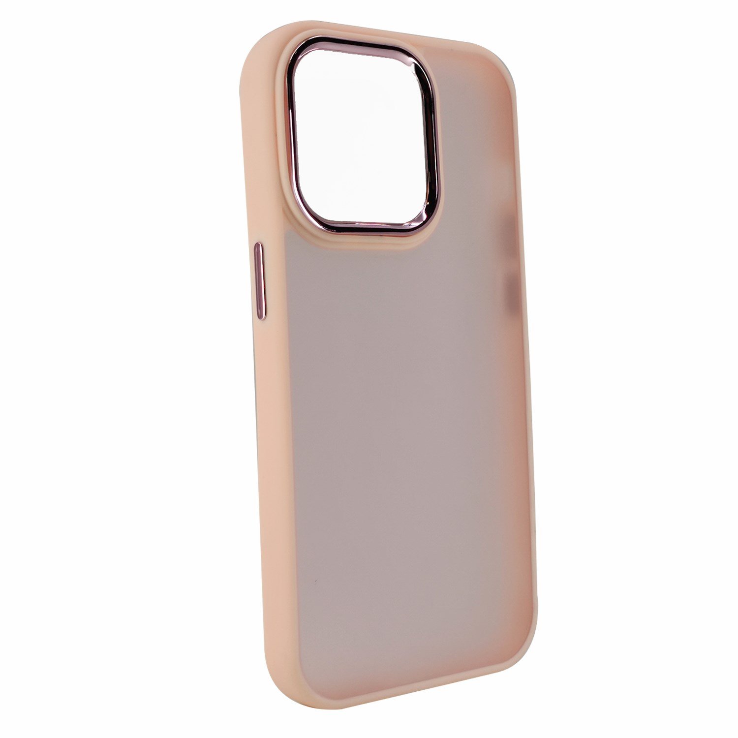 Nettech Apple iPhone 14 Pro Uyumlu Metal Kamera Çerçeveli Arka Koruma Kılıf NT-97539