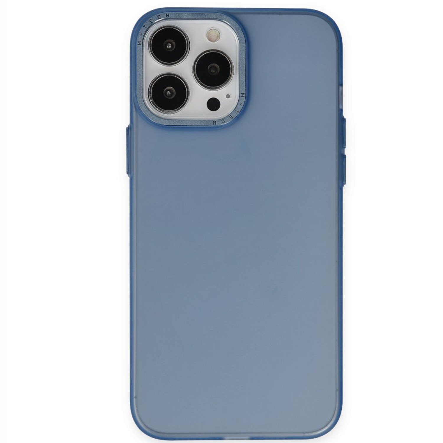 Nettech Apple iPhone 14 Pro Uyumlu Metal Kamera Çerçeveli Arka Koruma Kılıf NT-96932