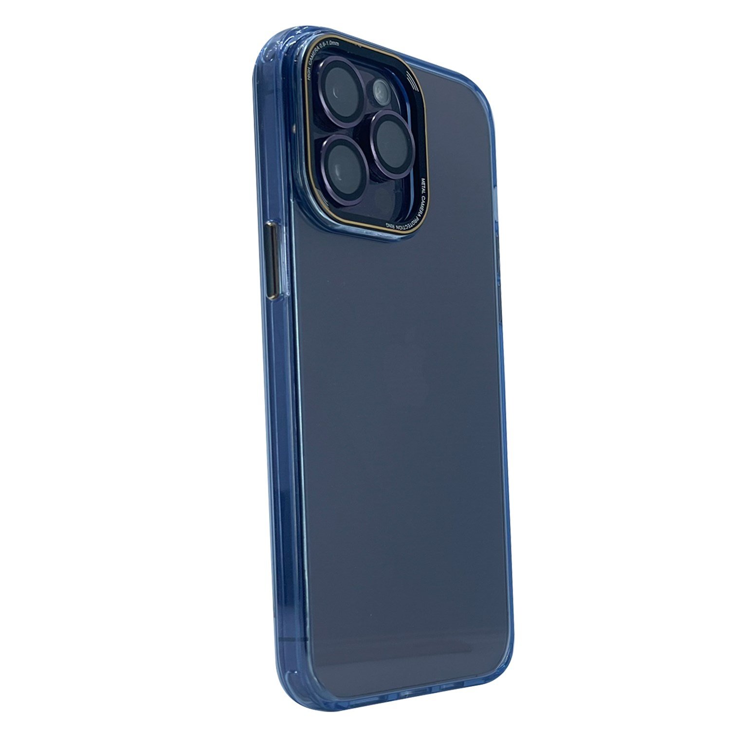 Nettech Apple iPhone 14 Pro Uyumlu Mika Renkli Kenar Seri Arka Koruma Kılıf NT-99017